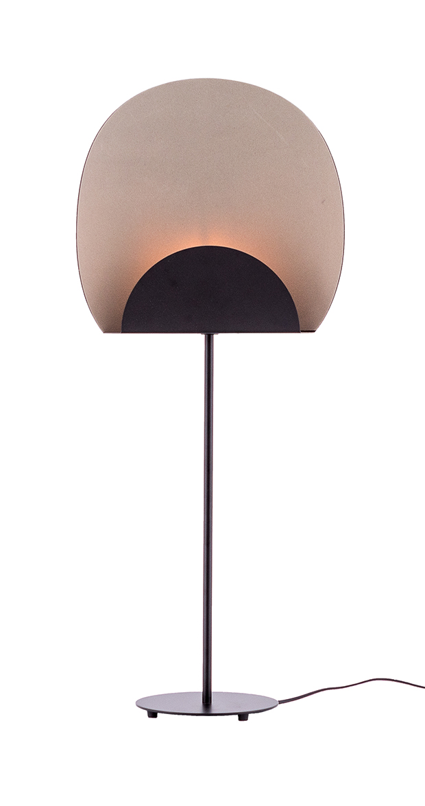 Crepuscule- Chape&Mache - Flame et Luce Lampadaire beige